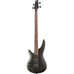 Ibanez SR300EBL-WK, Linkshänder 4-saiter E-Bass mit Nyatoh Korpus, 24 Bünden, Weathered Black