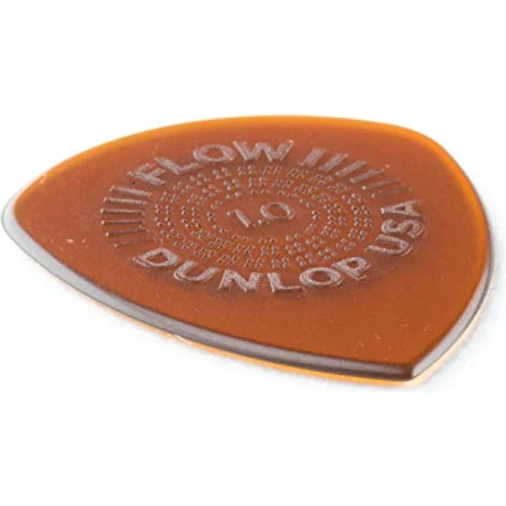 Dunlop Flow Standard Picks 1.50 mm, Plektren Refill Pack mit low-profile Grip, oxblood, 24 Stück – Bild 5