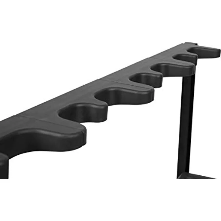 Rockstand RS 20866 4, Gitarrenständer für bis zu 4 Akustikgitarren, E-Gitarren und E-Bässe, schwarz mit anthrazitfarbenen Softpads, klappbar, kompakt faltbar – Bild 9