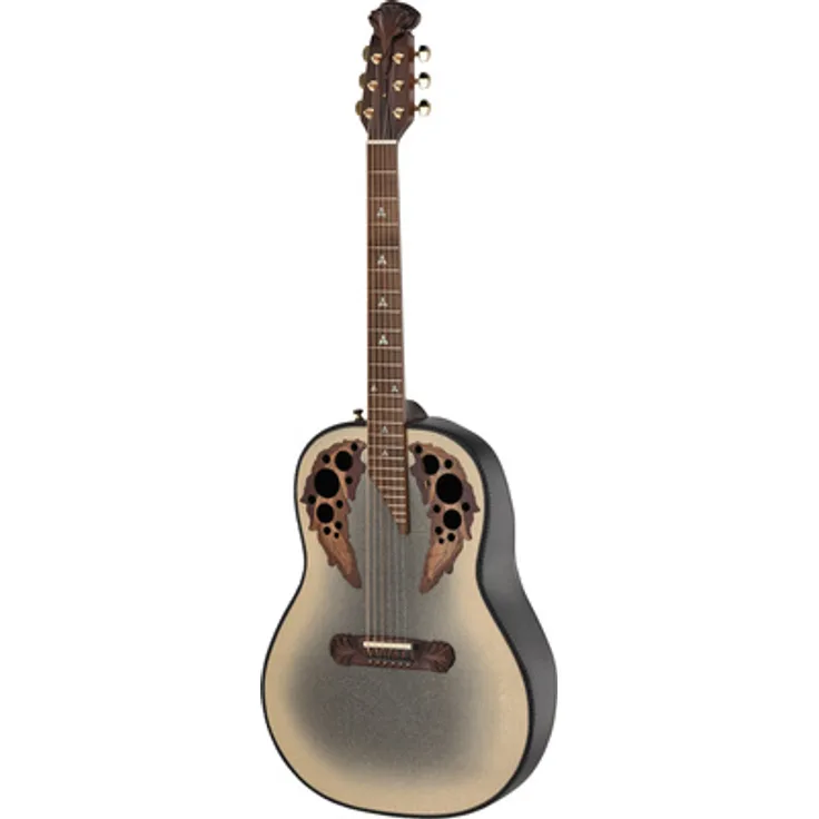 Adamas 1687-AG-G 50th Anni DNC LTD, Westerngitarre mit Carbon Fiber Decke, Anniversary Reversed Gold Burst, limitierte Edition 25 Stück, inkl. Koffer
