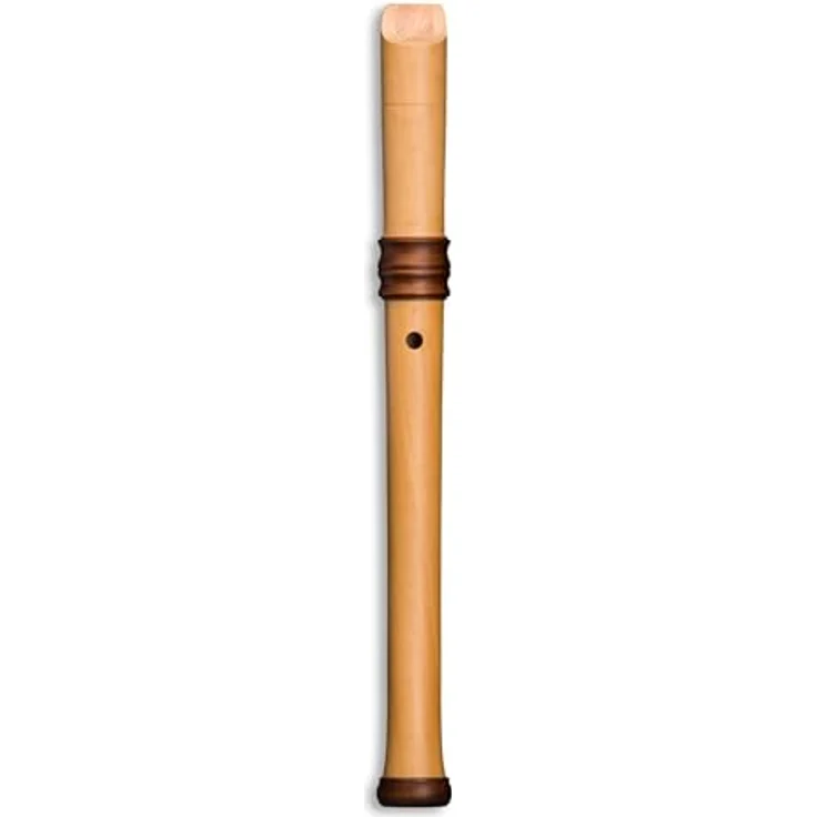 Mollenhauer 4119 Adris Dream Recorder, Sopranblockflöte aus Birnbaum, natur, barocke Griffweise, Doppelloch, 2 Oktaven Umfang, inkl. Tasche – Bild 2