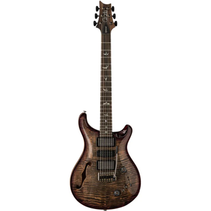 PRS Special Mango LTD CP Burst, Semi-Hollow E-Gitarre mit Mangondecke, Mahagoni Korpus, Charcoal Purple Burst