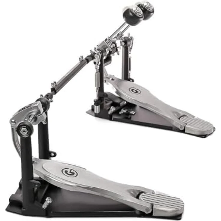 Gibraltar 6711DD-DB Double Pedal, Bass Drum Fußmaschine mit G-Class Trittplatte, Direktantrieb und Dual-Beater – Bild 5