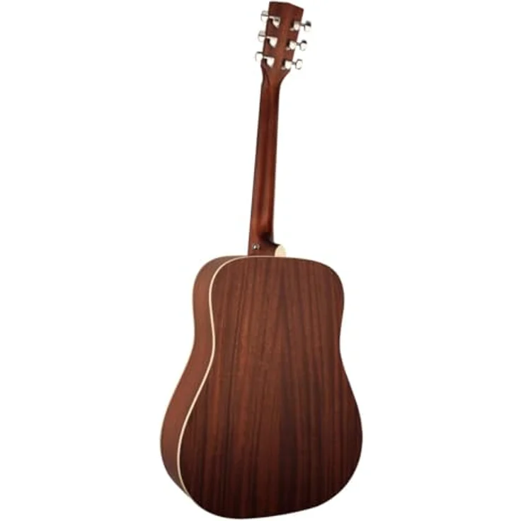 Cort EARTH70-OP Dreadnought Westerngitarre, Linkshänder, Sitka-Fichtenmassivdecke, Mahagoni, Open Pore Finish – Bild 4