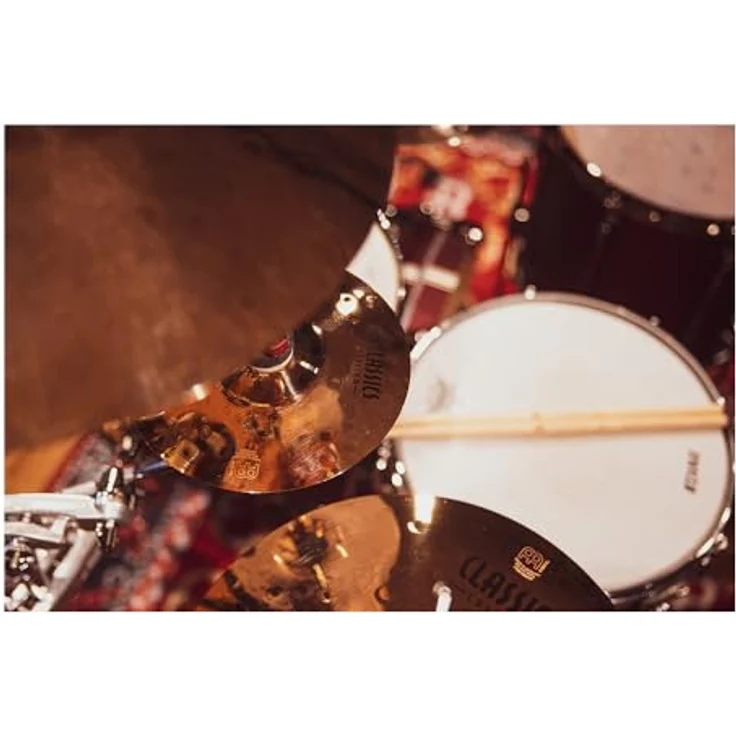 Meinl 08" Classics Custom Splash, Schlagzeugbecken mit brillant Oberfläche und klarem, gläsern klingendem Sound – Bild 7