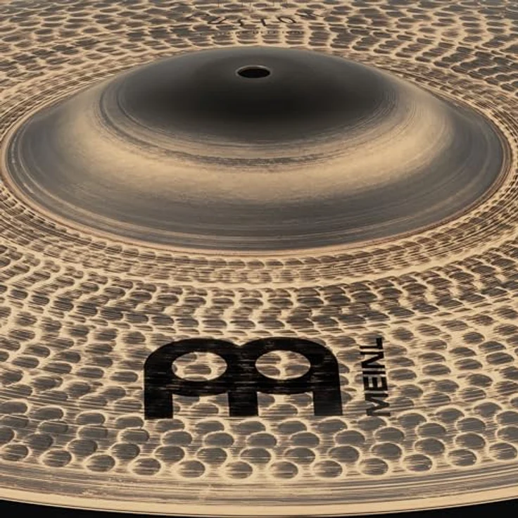Meinl 21" Pure Alloy Custom Super Bell Ride, Schlagzeugbecken mit Smoke Bronze Finish, heller Ton und langem Sustain für Metal und Rock – Bild 9