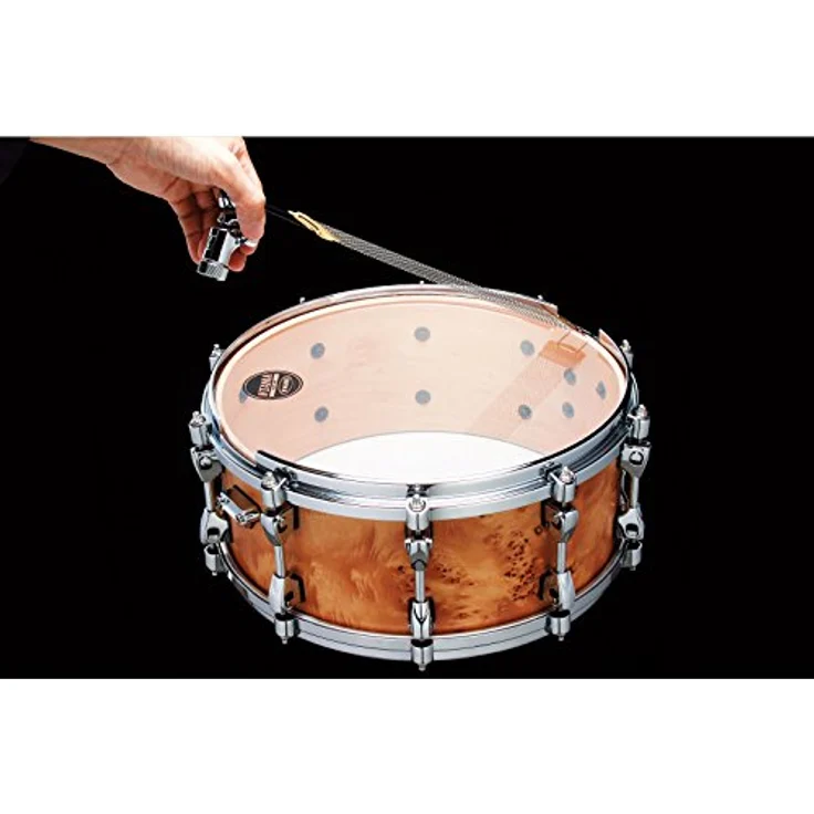 Tama Starphonic Snare PMM146-STM 14"x6" Satin Mappa Burl, hochwertige Snare Drum mit elegantem satiniertem Mappa Burl Finish – Bild 4