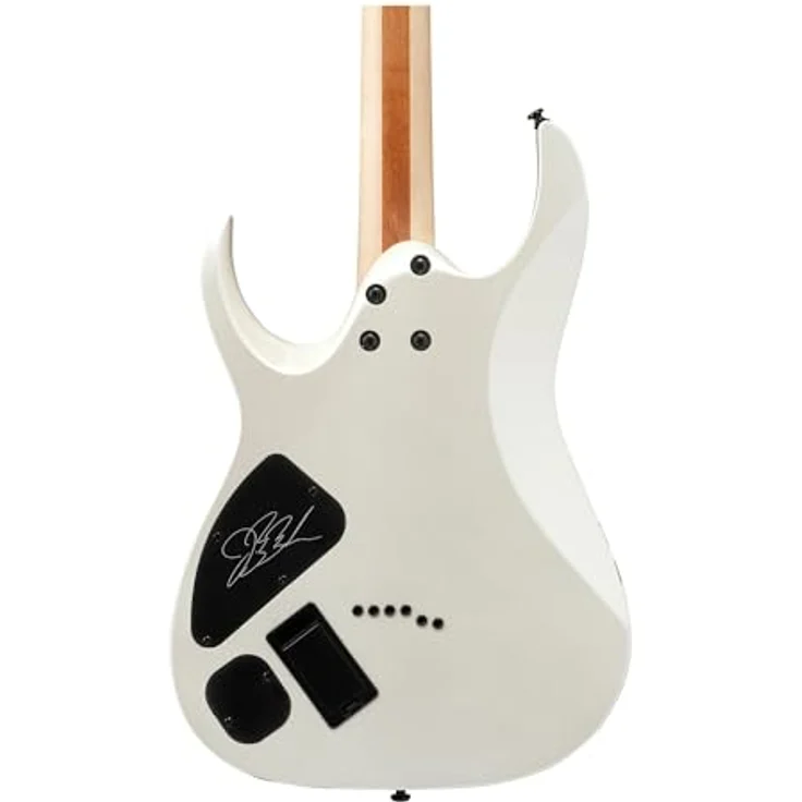 Ibanez JBBM40-PW JB Brubaker, E-Gitarre mit Okoume Korpus, 3-teiligem Ahorn/Bubinga Hals, Ebony Griffbrett, 2x EMG 84 Aktive Tonabnehmer, in Pearl White – Bild 5