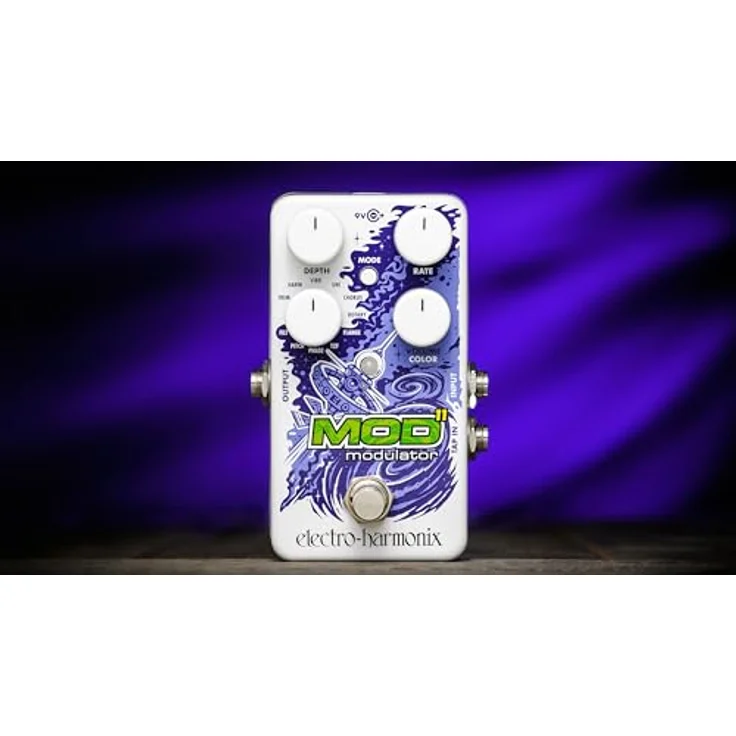 Electro Harmonix Mod 11 Modulator, Effektpedal mit 11 Modulationseffekten und Tap Tempo, kompakt – Bild 6