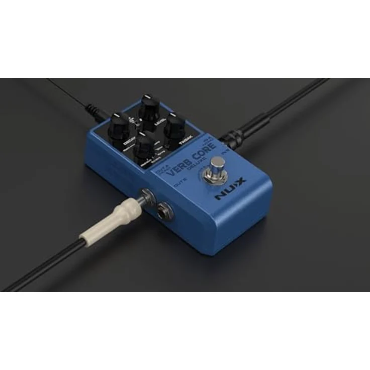 Nux Verb Core Deluxe, Effektpedal mit 8 Reverb-Sounds, Freeze-Funktion und Stereo-Ausgang – Bild 7