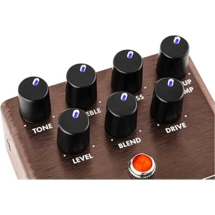 Fender Smolder Acoustic OD, Overdrive-Pedal für Akustikgitarre mit Pickup Kompensationssteuerung und True Bypass – Bild 6