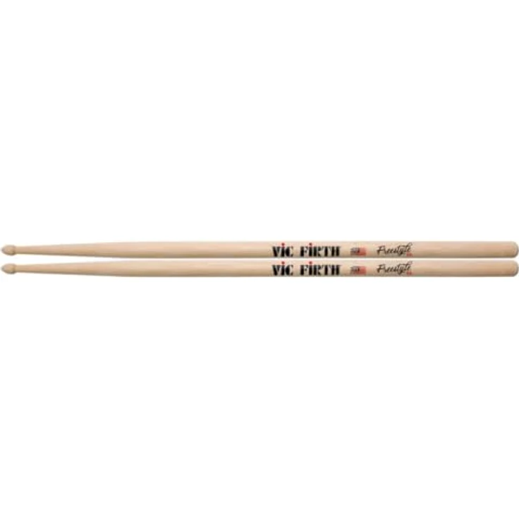Vic Firth 5A American Concept Freestyle, Hickory Drumsticks mit vergrößertem Sweet Spot, 43,2 cm Länge, 14,5 mm Durchmesser – Bild 1