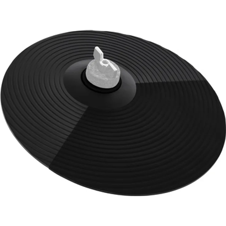 Millenium HD-120 9" Cymbal Pad, Mono Pad mit Abstoppfunktion, passend für E-Drum Set