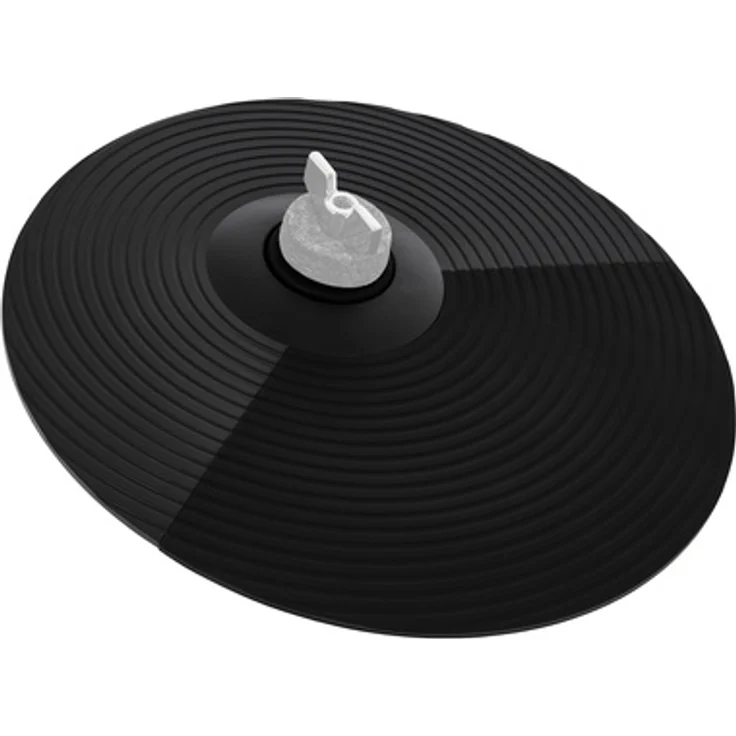 Millenium HD-120 9" Cymbal Pad, Mono Pad mit Abstoppfunktion, passend für E-Drum Set
