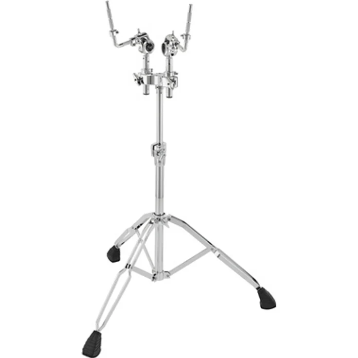 Pearl T-1035L Twin Tom Stand, Doppeltomständer mit 2 Gyro Lock Halterungen und Memory Clamp, multidirektional verstellbar