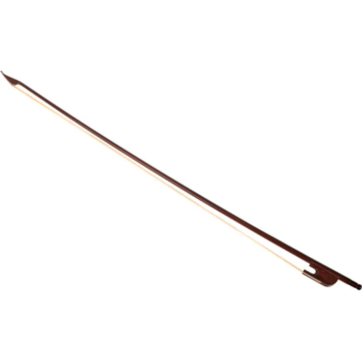 Artino Baroque Snakewood Violin Bow, Geigenbogen aus runden Schlangenholz mit Frosch und Beinchen aus Schlangenholz