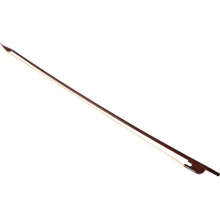 Artino Baroque Snakewood Violin Bow, Geigenbogen aus runden Schlangenholz mit Frosch und Beinchen aus Schlangenholz