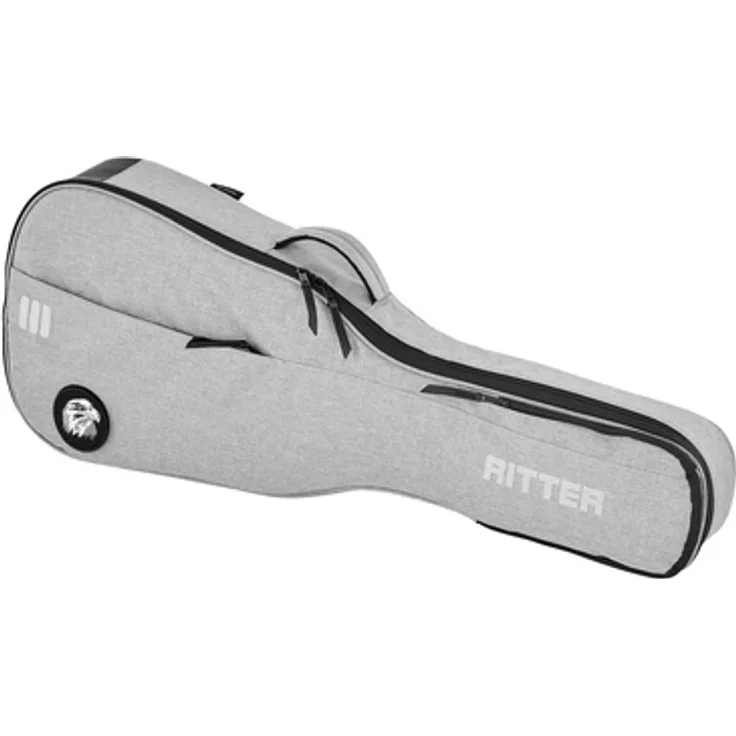 Ritter Carouge Classical 3/4 EGR, Gitarrentasche mit 23 mm Polsterung, elephant grey