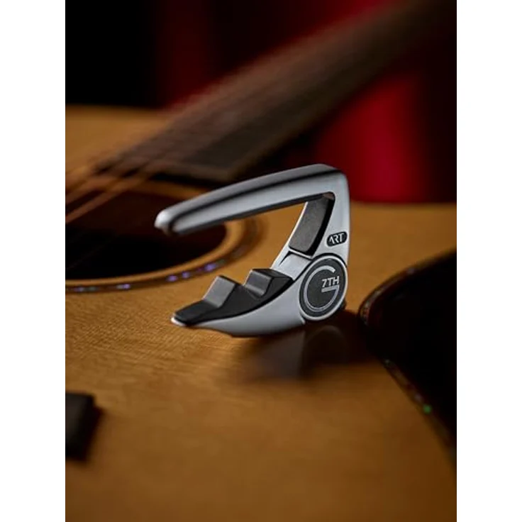 G7th Performance 3 ART Silver, Kapodaster für Acoustic und E-Gitarren mit Adaptive Radius Technology, silber – Bild 2