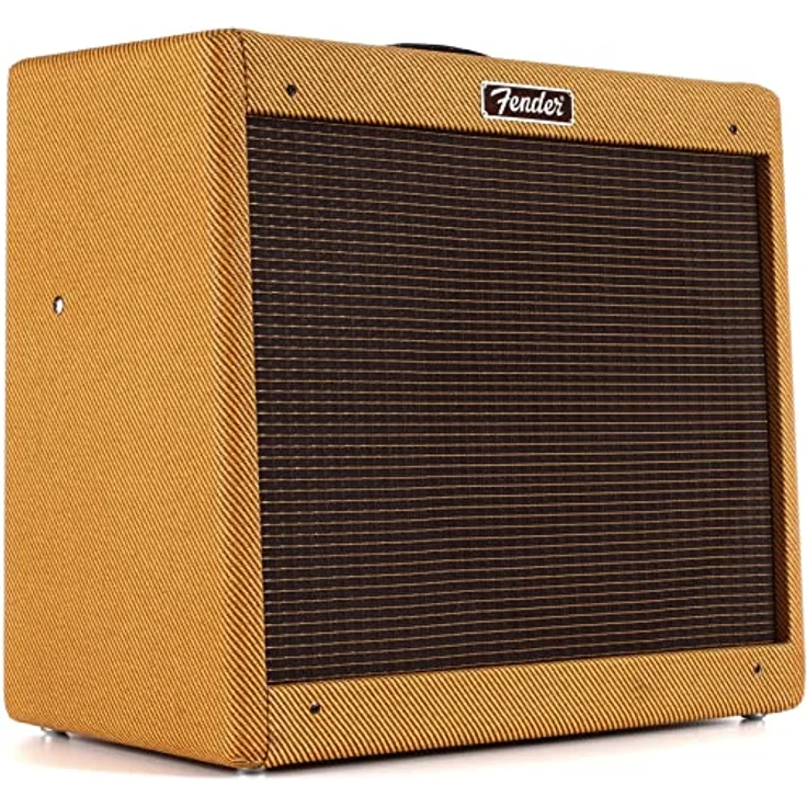 Fender Blues Junior Lacquered Tweed, E-Gitarren Combo mit 15 Watt, 1x 12" Jensen C-12N Lautsprecher, Vollröhre – Bild 1
