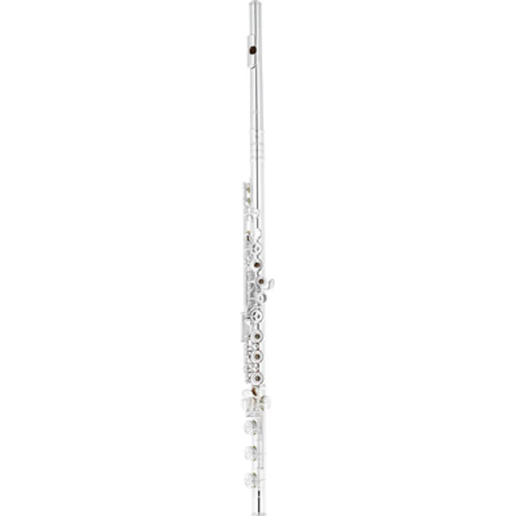 Azumi AZ-Z1 RBE Querflöte, Neusilber versilbert mit Sterling Silber Mundlochplatte, E-Mechanik, inkl. Etui und Zubehör