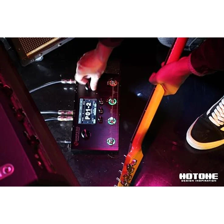 Hotone Ampero, Gitarren-Multieffekte Pedal mit 244 Effekten, 64 Amp Models, 4" Touchscreen und USB Audio Interface – Bild 11