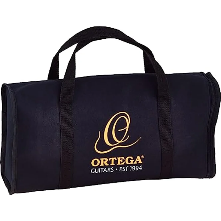 Ortega Guitars Cajon Pedal Links OCJP-GB, Metall Pedal mit verstellbarem Schaumstoffschlägel für Trommelkiste, inklusive Tasche und Drum Key – Bild 3