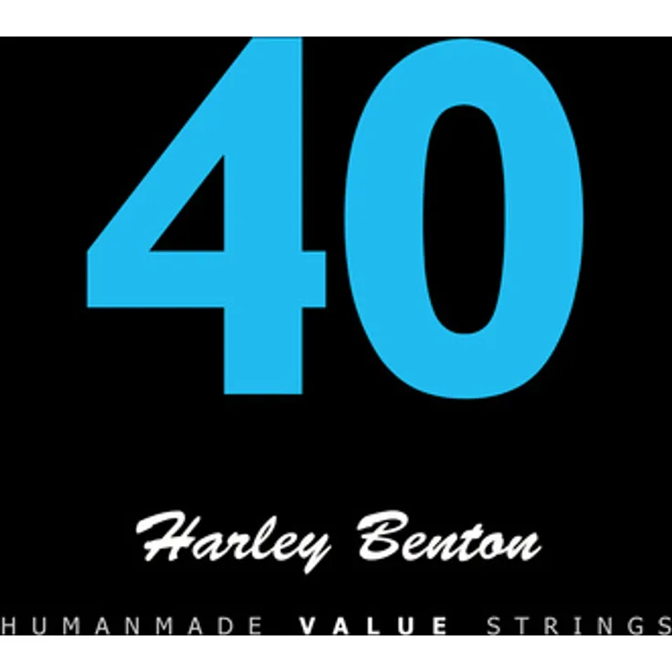 Harley Benton Valuestrings Bass 40-95, Saitensatz für E-Bass aus Nickel Plated Steel, Stärken 040-060-075-095