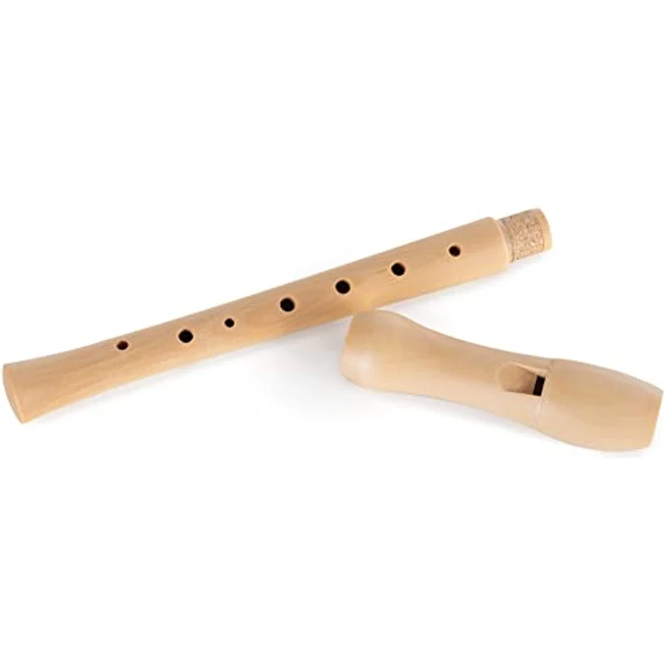 Classic Cantabile Stella Blockflöte C-Sopran, 2-teilig aus Ahorn, Deutsche Griffweise, inkl. gepolsterter Tasche und Zubehör für Kinder ab 6 Jahren – Bild 3