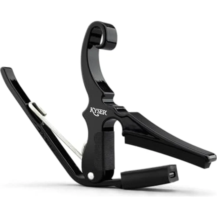 Kyser Quick Change Drop D Capo, D-Tuning Kapodaster für 5 Saiten, tiefe E-Saite bleibt frei – Bild 1
