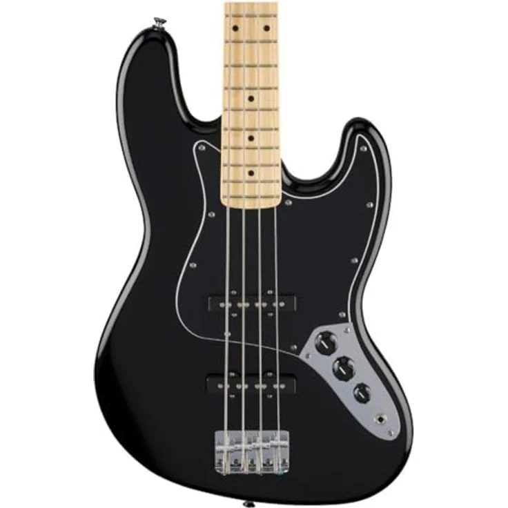 Fender Standard Jazz Bass, E-Bassgitarre in Schwarz – Bild 3