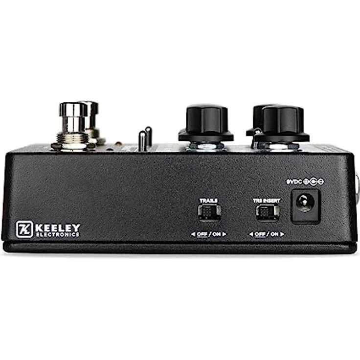 Keeley Drive Delay Reverb, Overdrive/Delay/Reverb Effekt Pedal mit 2 Overdrive Modis, Spring und Plate Reverb, True Bypass, Made in USA – Bild 2