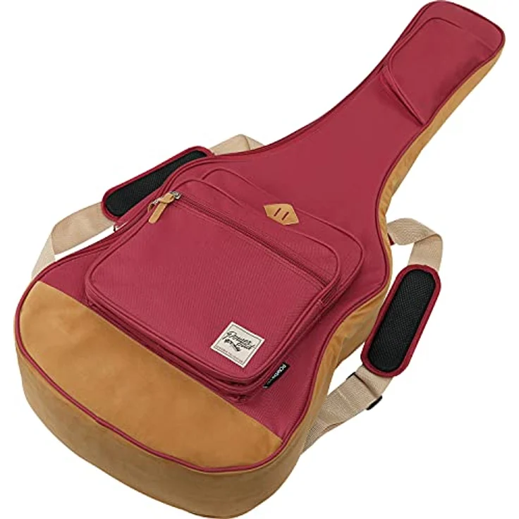 Ibanez ICB541-WR Powerpad Gigbag, Gigbag für 4/4 Konzertgitarre mit 15mm Polsterung, stoßdämpfendem Powerpad, wine red – Bild 1
