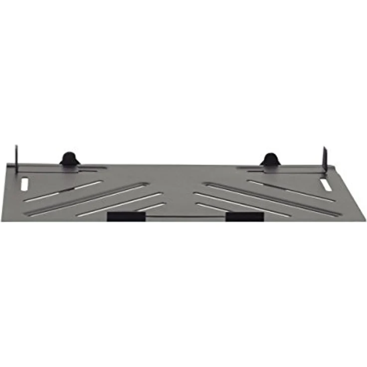 On-Stage MSA 5000, Laptop- und Tablet-Halter für Mikrofonständer, schwarz, einstellbare Breite 355-419 mm, Tragfähigkeit bis 5,4 kg – Bild 2