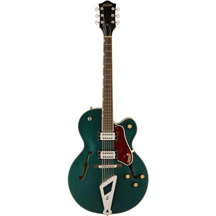 Gretsch G2420 CG Streamliner, E-Gitarre mit Hollowbody, Cadillac Green, Broad'Tron Tonabnehmer, Hochglanz Finish – Bild 6
