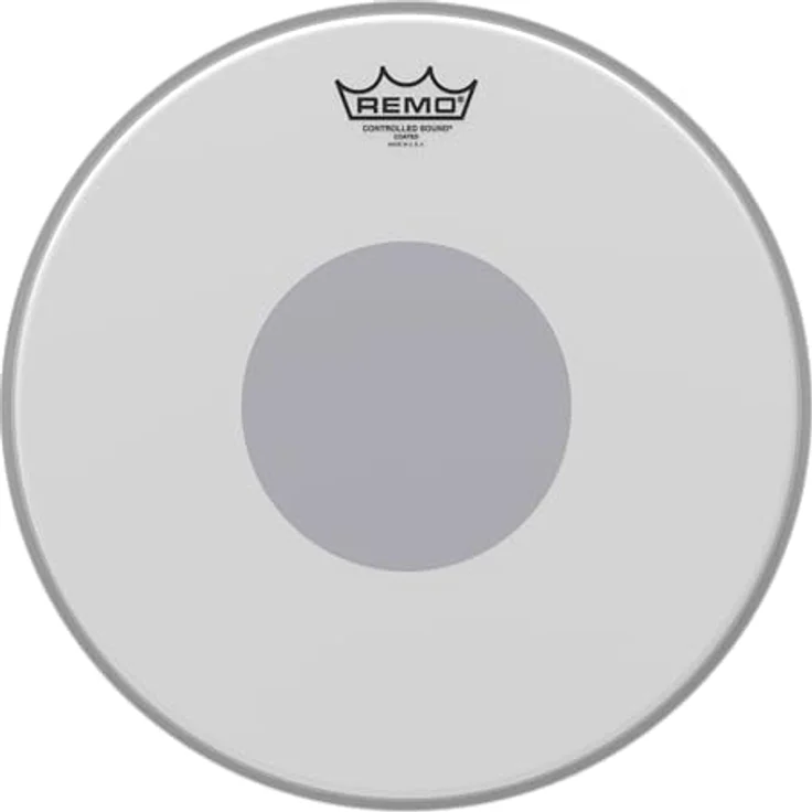 Remo CS Ambassador 14" Schlagzeugfell, einlagig beschichtet aus 10-mil Mylar, kontrollierter Ton ohne Obertöne, weiß aufgeraut – Bild 1