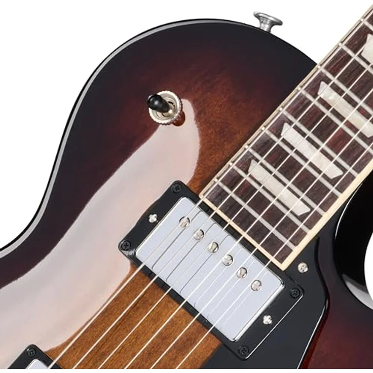 Gibson Les Paul Studio Smokehouse Burst, E-Gitarre mit Mahagoni-Korpus, Ahorn-Decke und Burstbucker Pro Tonabnehmer – Bild 6