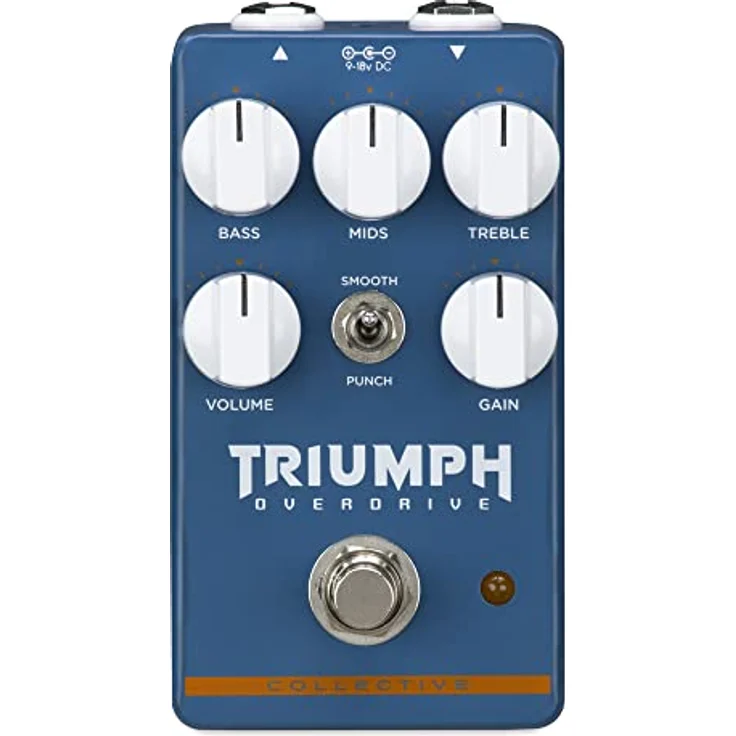 Wampler Triumph Overdrive, Dual Voice Overdrive-Pedal mit Smooth- und Punch-Modus, made in USA – Bild 2