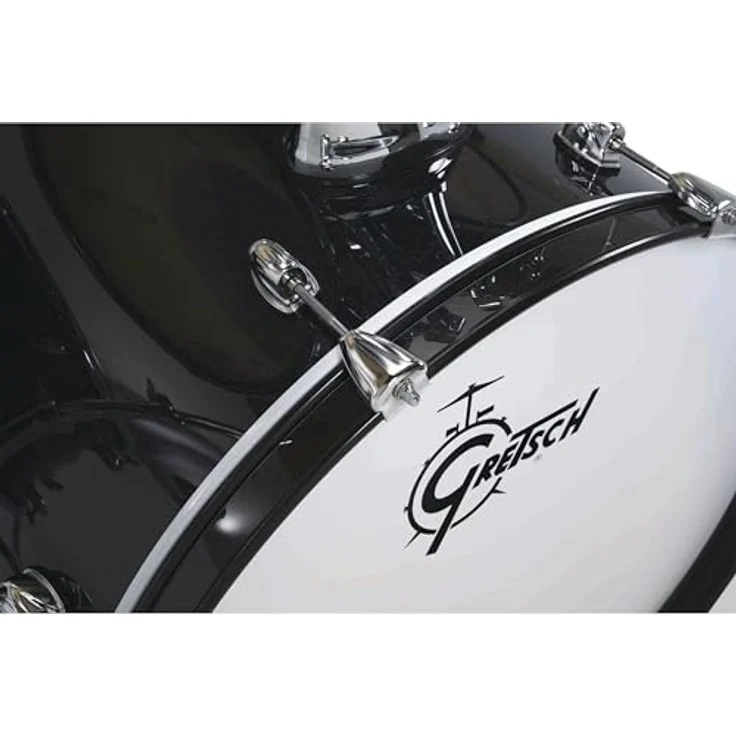 Gretsch Drums Renegade 22" Black Mist, Schlagzeug-Set mit Pappelholz-Kessel und Chrom-Hardware, inkl. 22"x16" Bass Drum, 14"x5" Snare, 16"x14" Floor Tom und 10"x7" & 12"x8" Toms, mit kompletem Zubehör – Bild 6