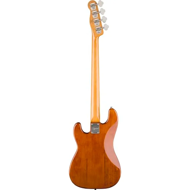 Squier CV Tele Bass MN BPG MOC, E-Bass mit Pappel Korpus, Ahorn Hals und Griffbrett, Humbucker Tonabnehmer, Farbe Mocha – Bild 2