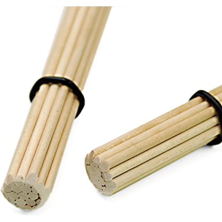 Rohema Silent Rods, Ahorn Drumsticks mit Gummigriff, 415mm Länge, 14,5mm Durchmesser, Made in Germany – Bild 3