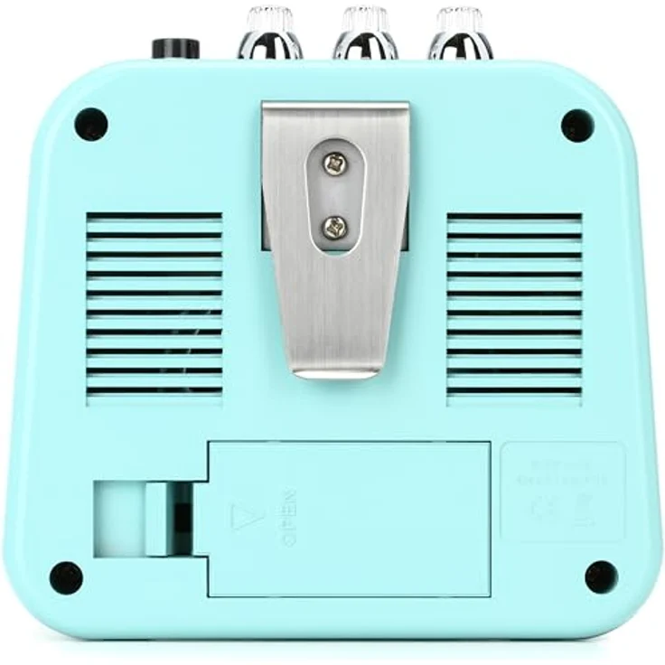 Danelectro N-10 Honeytone Mini Amp AQ, E-Gitarrencombo Mini-Verstärker mit 1 Watt, Clean und Overdrive Sound, Farbe Aqua – Bild 3