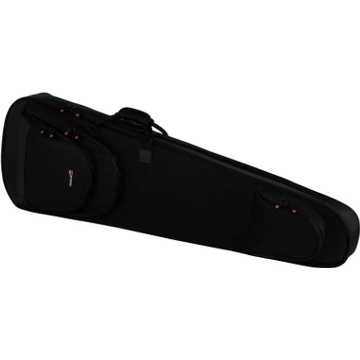 Protec Contego Bass Case CTG-233, leichter Gitarrenkoffer, wasserabweisend, schwarz, 1230 x 355 x 76 mm, 3,6 kg