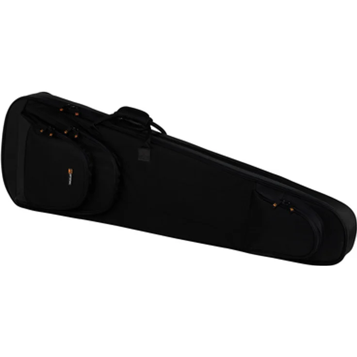 Protec Contego Bass Case CTG-233, leichter Gitarrenkoffer, wasserabweisend, schwarz, 1230 x 355 x 76 mm, 3,6 kg