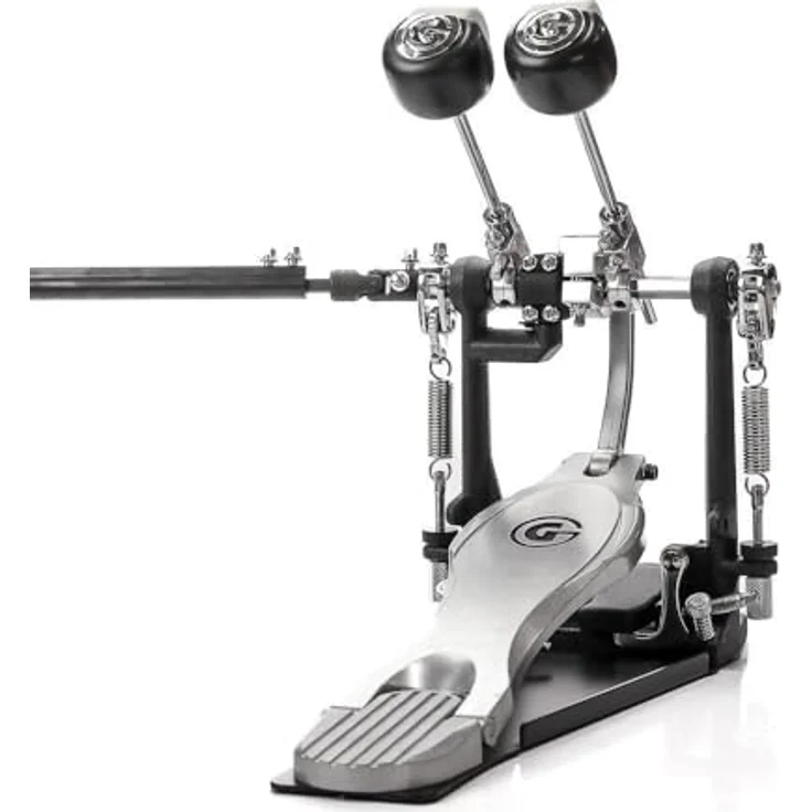 Gibraltar 6711DD-DB Double Pedal, Bass Drum Fußmaschine mit G-Class Trittplatte, Direktantrieb und Dual-Beater – Bild 7