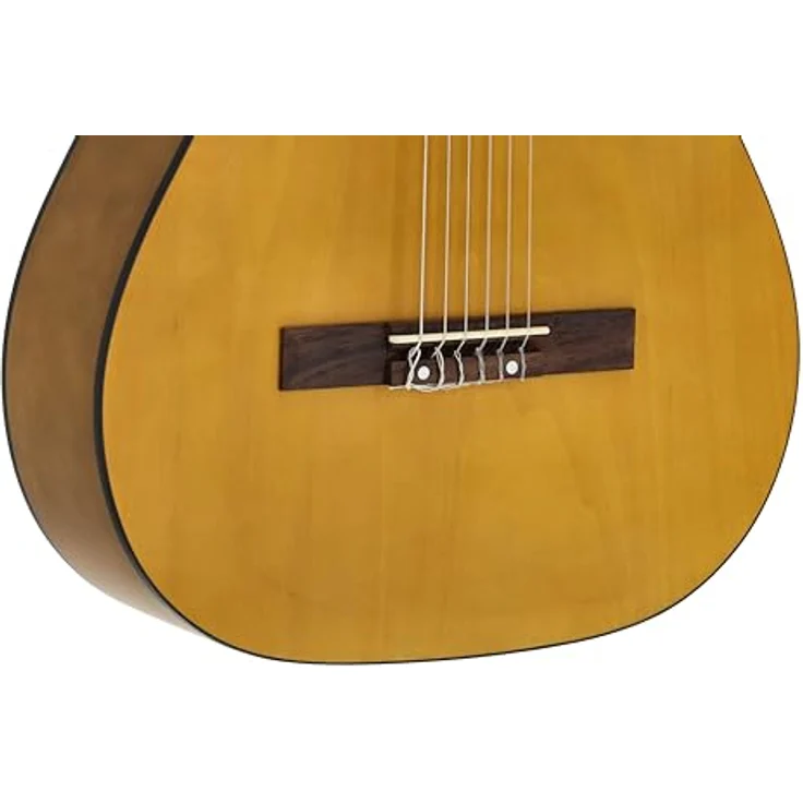 GEWA Juan Miguel Navarrez Konzertgitarre 4/4, klassische Gitarre in Honey - Natur, Starter Set mit Tasche, Plektren, Buch mit CD und Stimmgerät – Bild 5