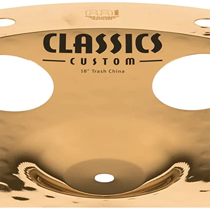 Meinl 18" Classics Custom Trash China, Schlagzeugbecken mit brillanter Oberfläche und kraftvollem, spritzigem Klang – Bild 3