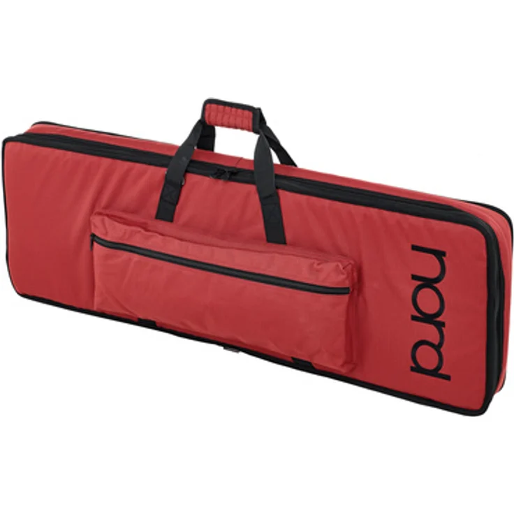 Clavia Nord Soft Case Wave 2, Keyboardtasche mit Rucksackgurte, rot-schwarz, Außenmaße 1035 x 350 x 160 mm, Gewicht 2.5 kg