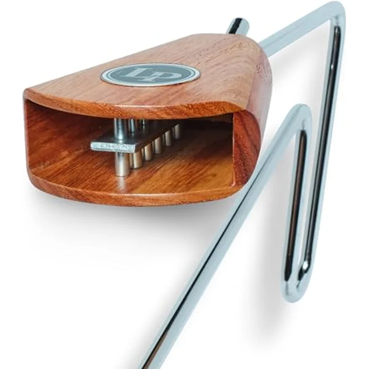 Latin Percussion LP208 Vibra Slap II Wood, Effektinstrument mit Holzresonanzkörper und Metallbügel – Bild 5