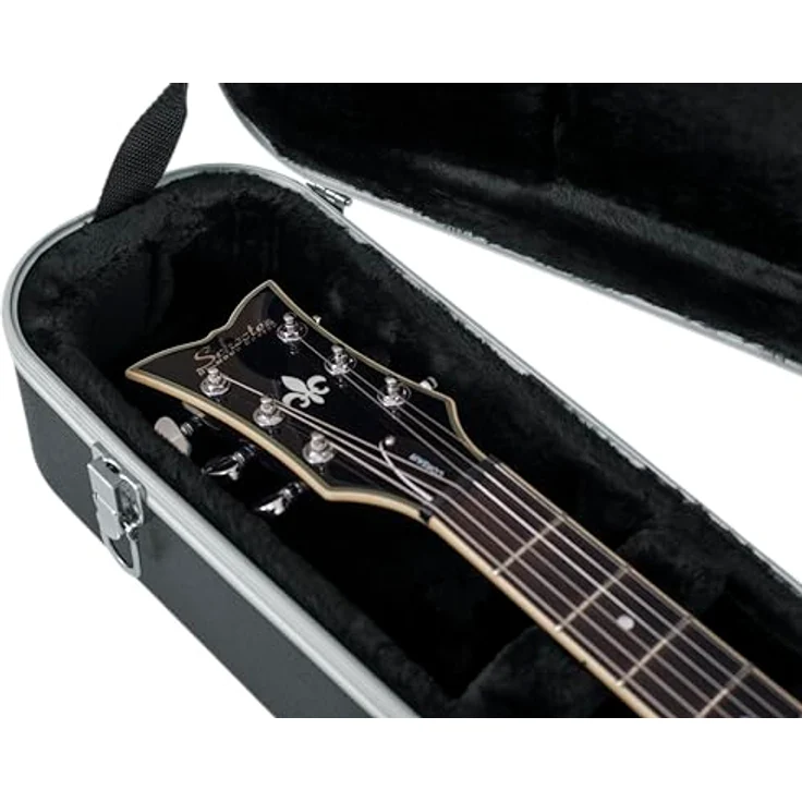 Gator GC-Semi-hollow Guitar ABS Case, Gitarrenkoffer für Semi-hollowbody mit EPS-Schaumpolster und abschließbaren Schlössern – Bild 11